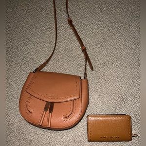 Marc Jacobs Leather Saddle Bag
